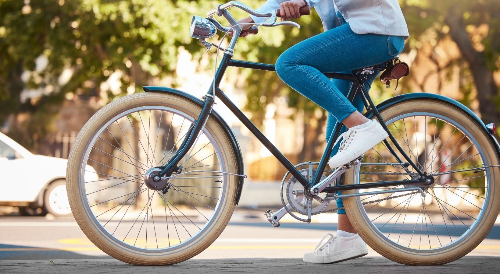 Find your perfect fit at The Falls at Copper Lake a person riding a bicycle