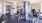 a room with treadmills and a door